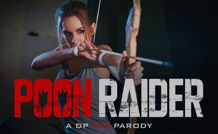 Rashititelnica grobnic (POON RAIDER) porno parodiya 2018 